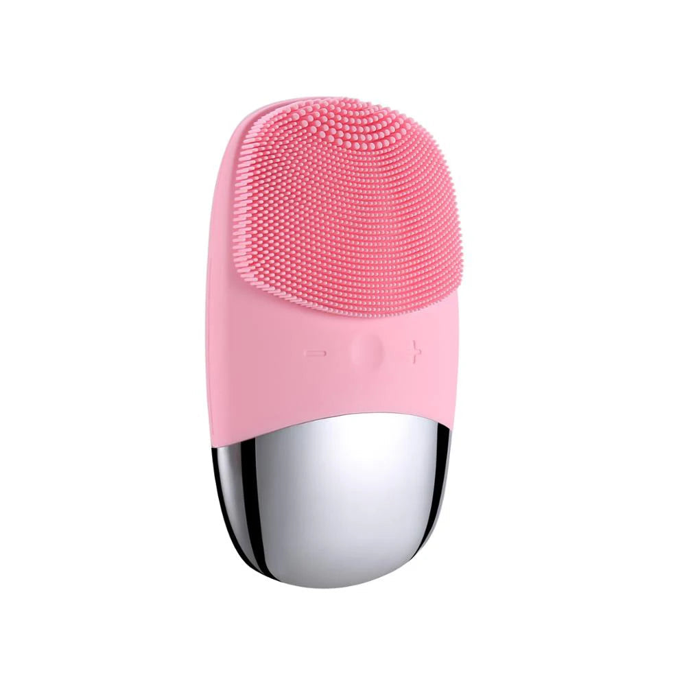 Escova elétrica de limpeza facial, limpador facial elétrico sônico, escova de limpeza facial, purificador de pele, massageador de pele, ferramentas de cuidados com a pele