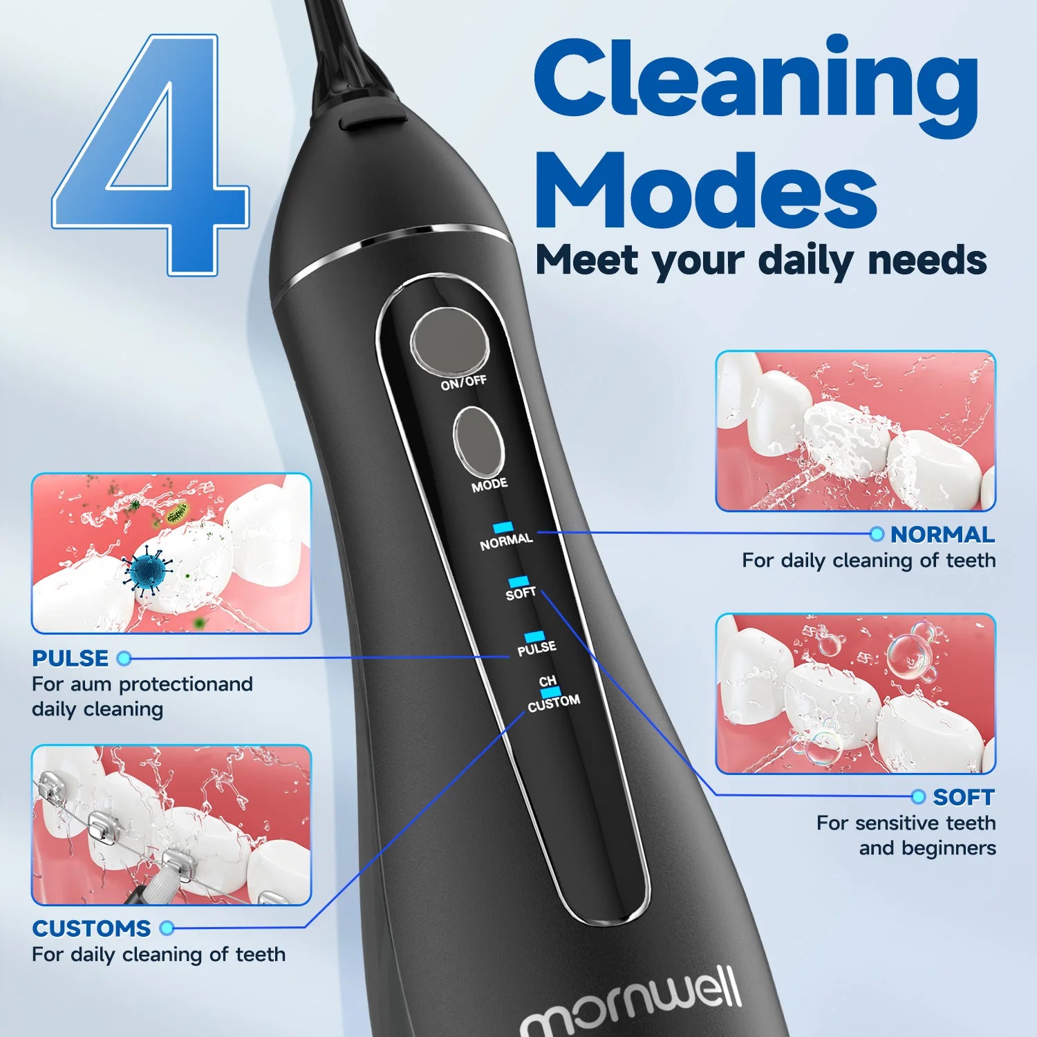 oral irrigator, portable water flosser, cordless oral cleaner, dental water jet, rechargeable flosser, waterproof oral irrigator, gum cleaner, travel water flosser, teeth cleaning device, water flosser for braces