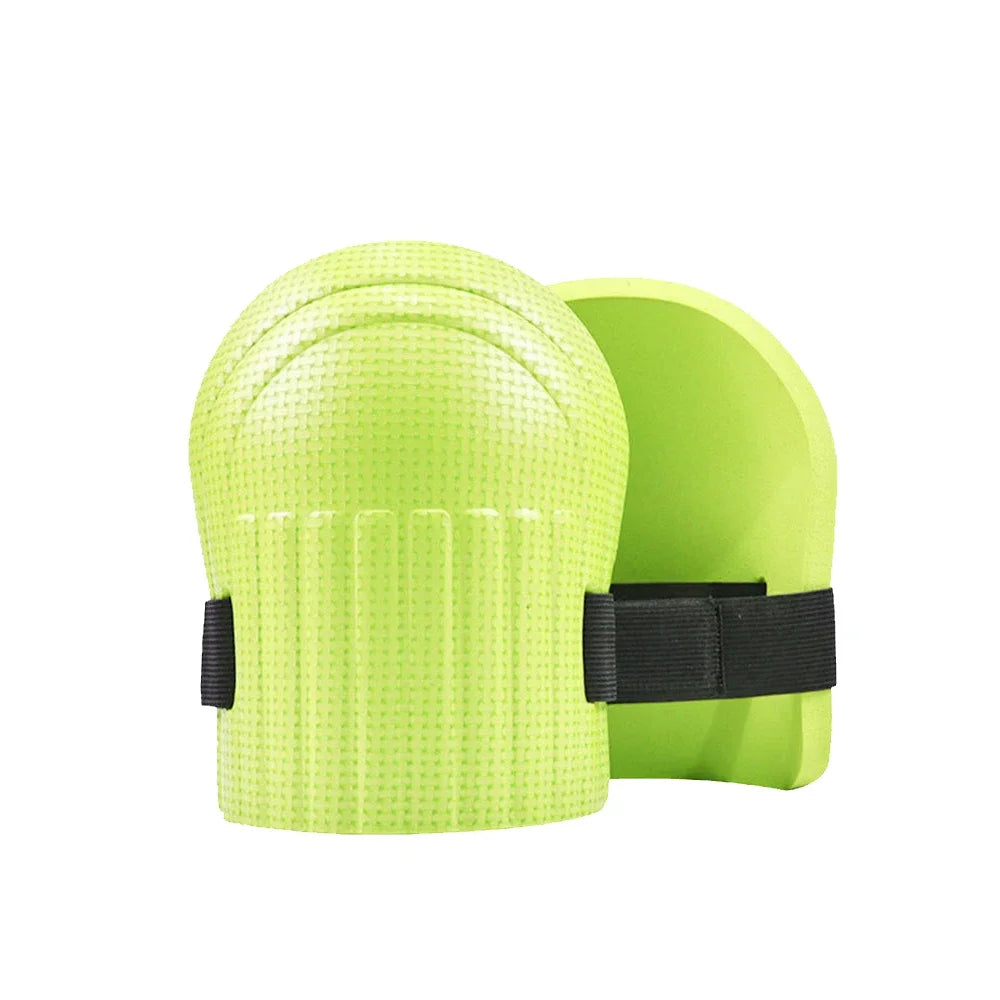 Almofada de proteção profissional do joelho, Colar Kneeler para Piso, Telha, Fixação Manual Trabalhadores, Jardinagem Ferramentas de Construção, 2pcs