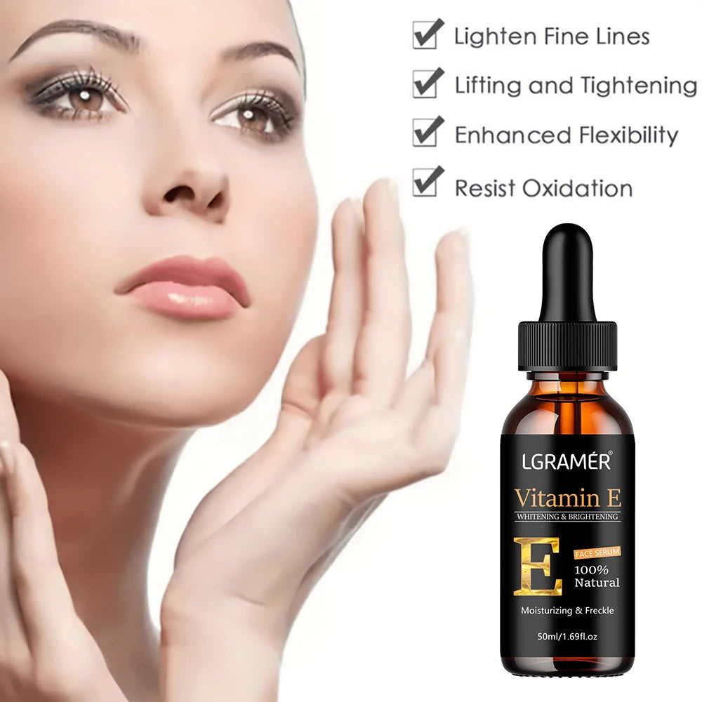 Vitamin C Facial Essence Contains Hyaluronic Acid Dark Spot Remover Moisturizing Repair Anti-aging Essence Facial Skin Care 50ml