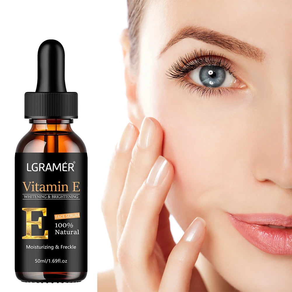 Vitamin C Facial Essence Contains Hyaluronic Acid Dark Spot Remover Moisturizing Repair Anti-aging Essence Facial Skin Care 50ml
