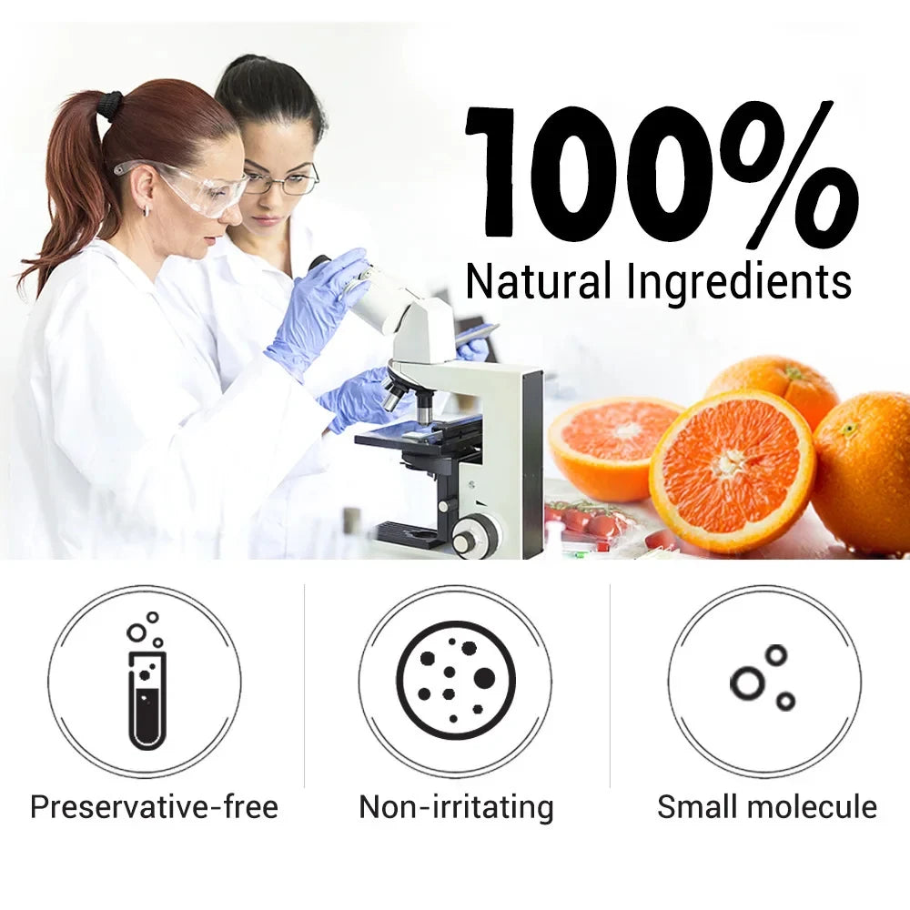 Vitamin C Facial Essence Contains Hyaluronic Acid Dark Spot Remover Moisturizing Repair Anti-aging Essence Facial Skin Care 50ml