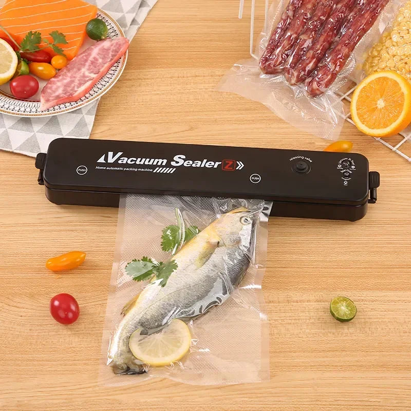 2024 NEW Portable Home Vacuum Food Sealing Kitchen Helper 220V Automatic Packaging Machine Food Vacuum Sealing Machine