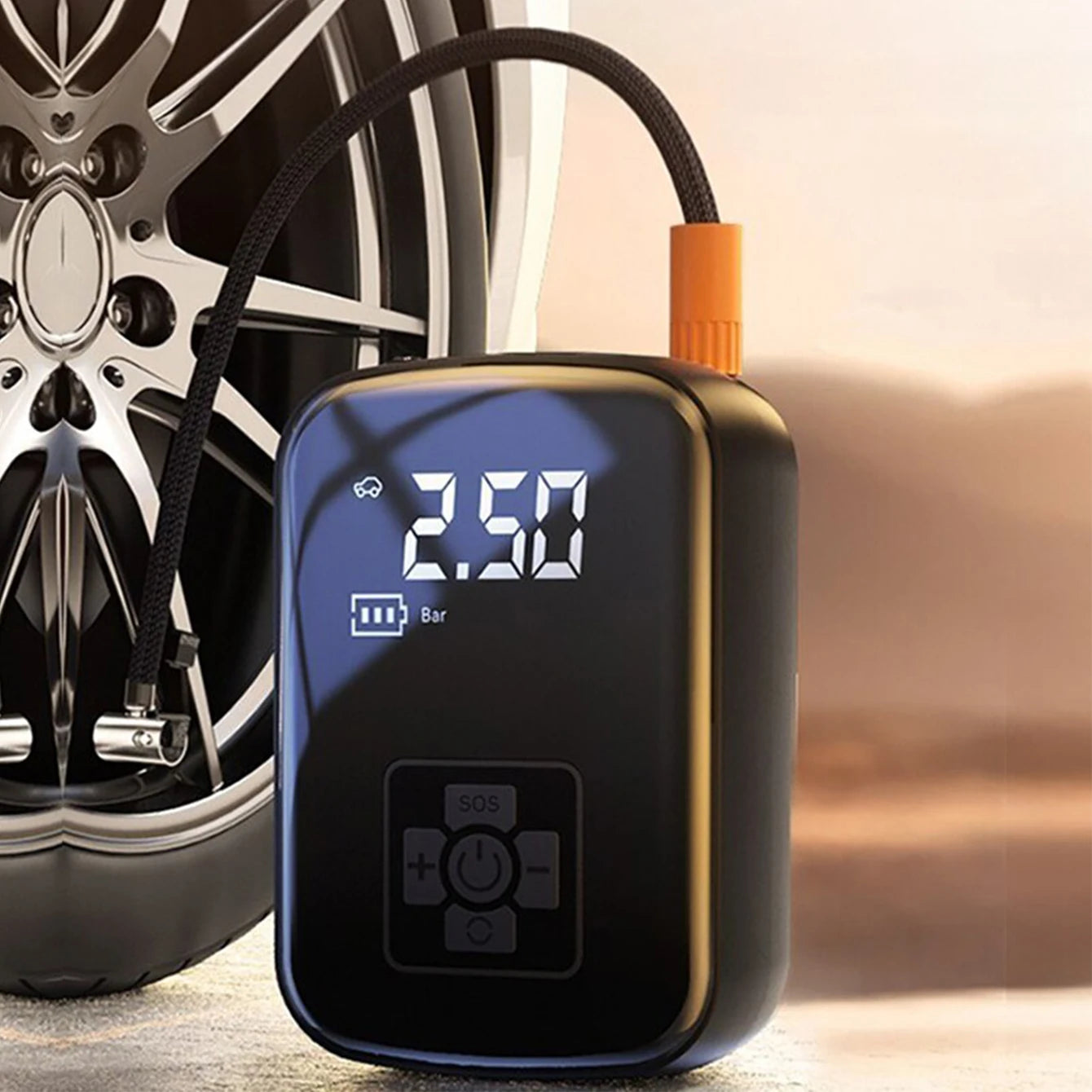 portable tire inflator, wireless air pump, 150psi air compressor, car tire pump, bike air inflator, motorcycle air pump, rechargeable tire inflator, digital air compressor, compact tire pump, usb air inflator