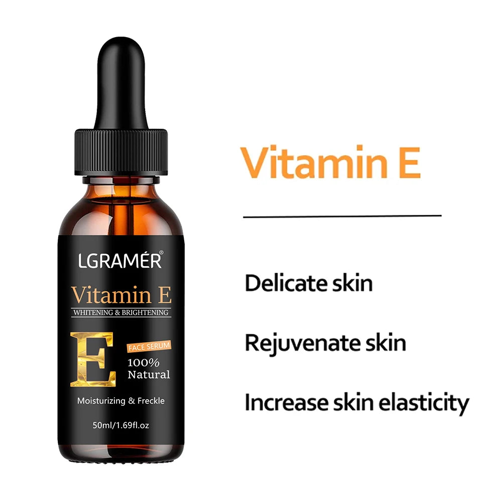 Vitamin C Facial Essence Contains Hyaluronic Acid Dark Spot Remover Moisturizing Repair Anti-aging Essence Facial Skin Care 50ml