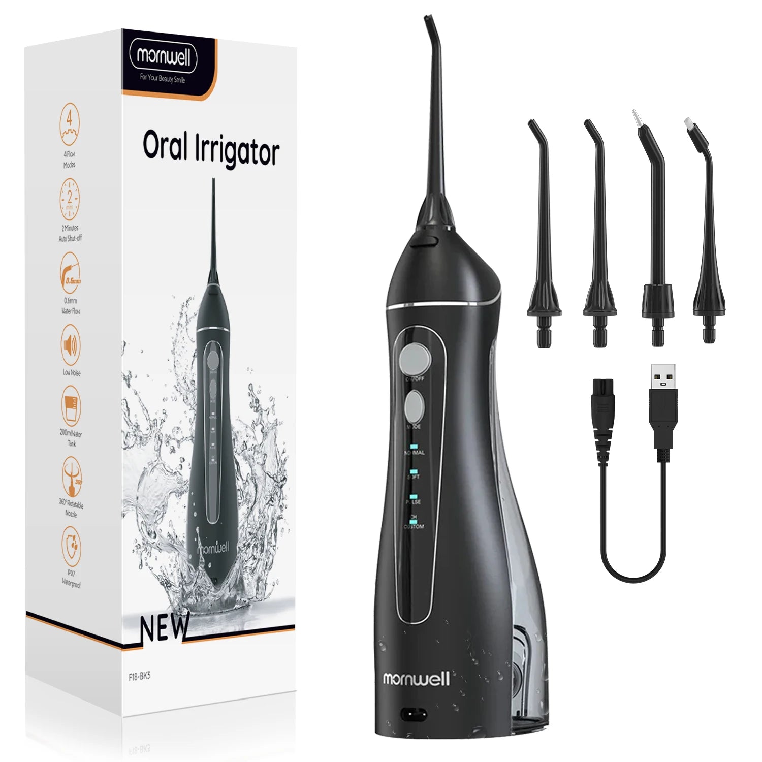 oral irrigator, portable water flosser, cordless oral cleaner, dental water jet, rechargeable flosser, waterproof oral irrigator, gum cleaner, travel water flosser, teeth cleaning device, water flosser for braces
