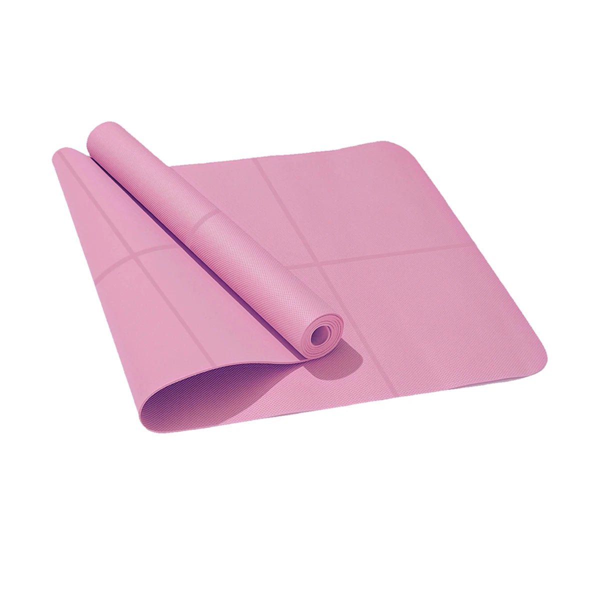 EVA Comfort Foam Yoga Mat para Exercício, Anti-Skid, Fitness, Ginástica, Pilates, Grosso, 4mm