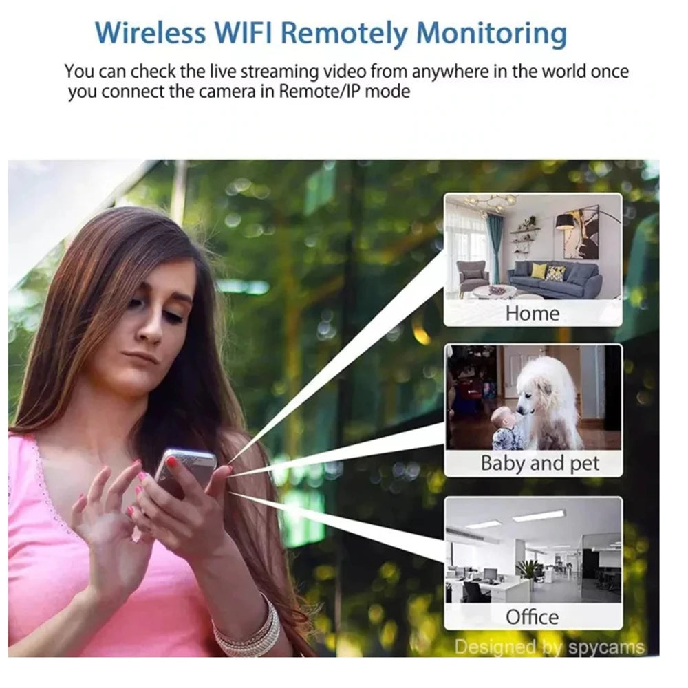 mini wifi camera, hd 1080p tracker, gps bluetooth tracker, apple find my compatible, waterproof tracker, portable gps camera, usb rechargeable tracker, keychain tracker, smart item locator, wireless mini camera