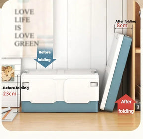 Storage box foldable book box student classroom organizing box snack toy storage box living room extra large with lid