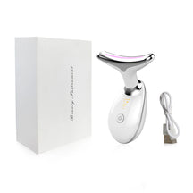 Facial Massager EMS Facial Microcurrent Anti-aging Facial Massager Red Light Therapy Skin Tightening Neck Face Lifting Massager
