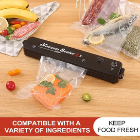 2024 NEW Portable Home Vacuum Food Sealing Kitchen Helper 220V Automatic Packaging Machine Food Vacuum Sealing Machine