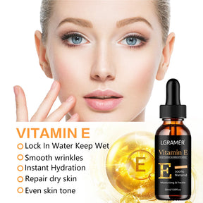 Vitamin C Facial Essence Contains Hyaluronic Acid Dark Spot Remover Moisturizing Repair Anti-aging Essence Facial Skin Care 50ml