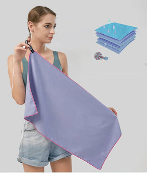 Quick-Dry Sports Towel 40X80/76X152CM Microfiber Running Yoga Gym Fitness Basketball Outdoor Camping Hiking Beach Towels